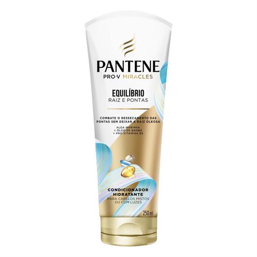 Condicionador Hidratante Pantene Equilíbrio Raiz e Pontas Bisnaga 250ml - Imagem em destaque