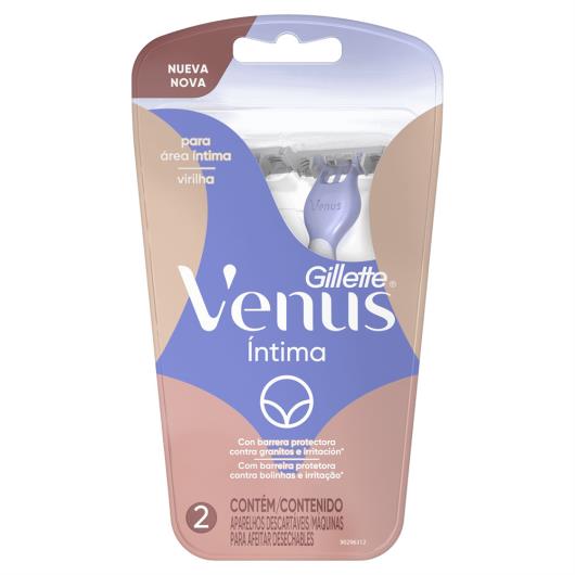 Aparelho Descartável para Depilar Gillette Venus 2 Unidades - Imagem em destaque