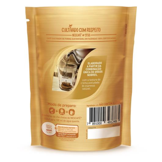 Café Solúvel NESCAFE GOLD Intensidade 6 Sachet 40g - Imagem em destaque