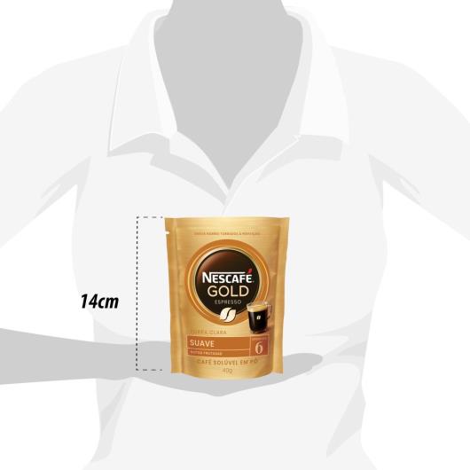 Café Solúvel NESCAFE GOLD Intensidade 6 Sachet 40g - Imagem em destaque