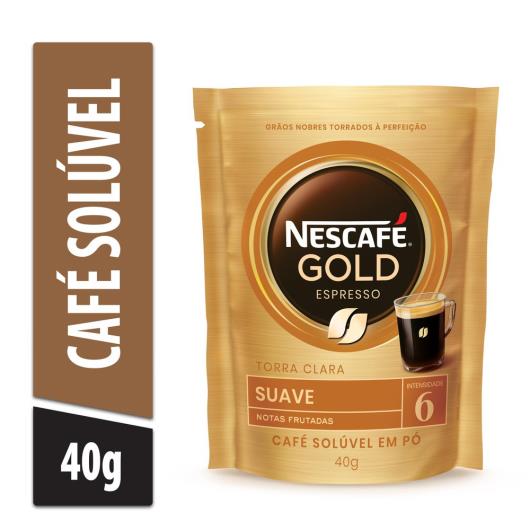 Café Solúvel NESCAFE GOLD Intensidade 6 Sachet 40g - Imagem em destaque