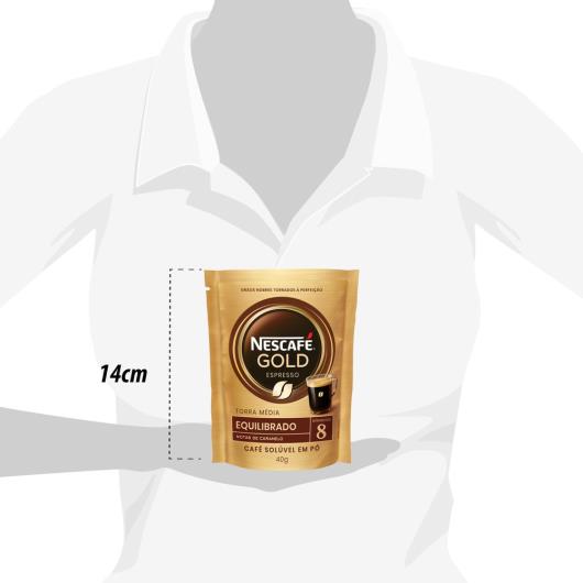 Café Solúvel NESCAFE GOLD Intensidade 8 Sachet 40g - Imagem em destaque