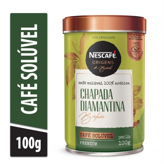 Café Solúvel Chapada Diamantina Nescafé Origens do Brasil Premium Lata 100g - Imagem em destaque