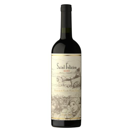 Vinho Argentino Saint Felicien Malbec 750ml - Imagem em destaque