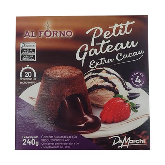 Petit Gateau DeMarchi Extra Cacau 240g - Imagem em destaque