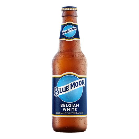 Cerveja Belgian White Ale Blue Moon Garrafa 355ml - Imagem em destaque