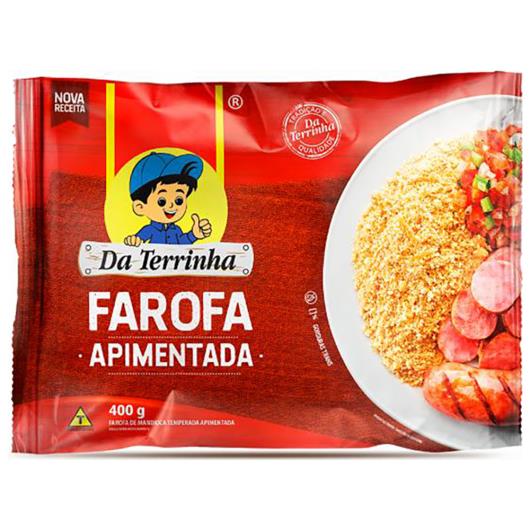 Farofa da Terrinha Apimentada Pacote 400g - Imagem em destaque