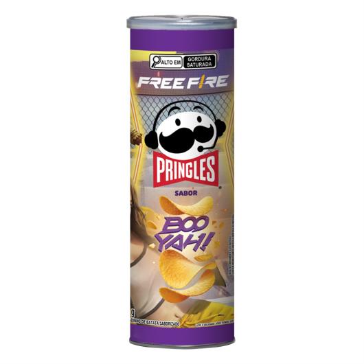 Salgadinho de Batata Booyah! Free Fire Pringles Tubo 105g - Imagem em destaque