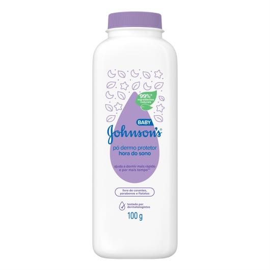 Talco Johnson's Baby Hora do Sono Frasco 100g - Imagem em destaque