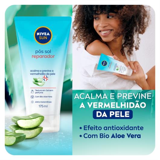 Pós-Sol Gel Reparador Nivea Sun Bisnaga 175ml - Imagem em destaque