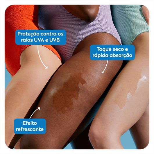 Protetor Solar FPS 30 Nivea Sun Protect & Toque Seco Frasco 200ml Spray - Imagem em destaque