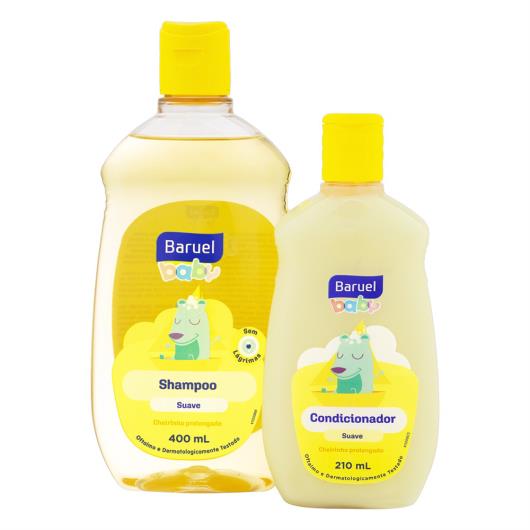 Kit Shampoo 400ml + Condicionador 210ml Suave Baruel Baby - Imagem em destaque