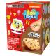 Mini Panettone com Gotas de Chocolate ao Leite Bob Esponja Casa Suíça Caixa 80g Vem com Tattoo - Imagem 7897173011260.png em miniatúra