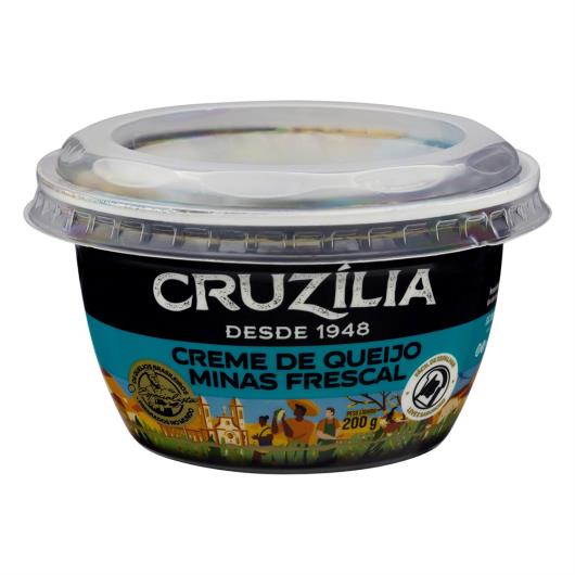 Creme de Queijo Minas Frescal Cruzília Pote 200g - Imagem em destaque