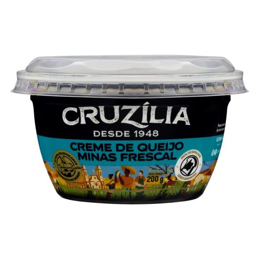 Creme de Queijo Minas Frescal Cruzília Pote 200g - Imagem em destaque