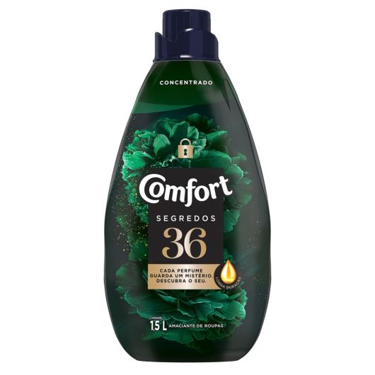 Amaciante de Roupa Concentrado 36 Comfort Segredos Frasco 1,5l - Imagem em destaque