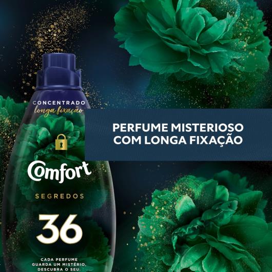 Amaciante de Roupa Concentrado 36 Comfort Segredos Frasco 1,5l - Imagem em destaque