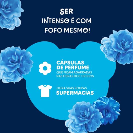 Amaciante de Roupa Concentrado Azul Tudão Fofo Frasco 500ml - Imagem em destaque