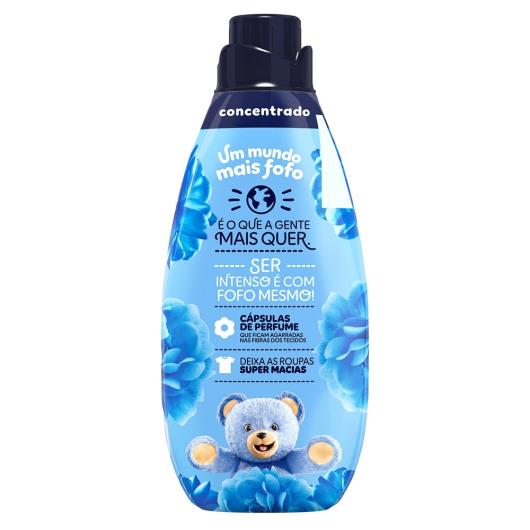 Amaciante de Roupa Concentrado Azul Tudão Fofo Frasco 1l - Imagem em destaque