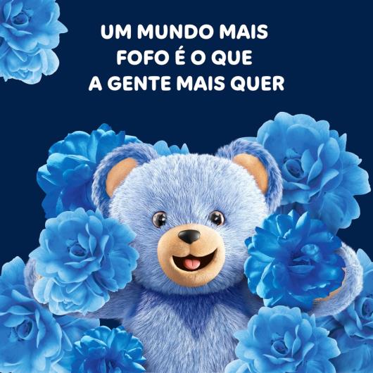 Amaciante de Roupa Concentrado Azul Tudão Fofo Frasco 1l - Imagem em destaque