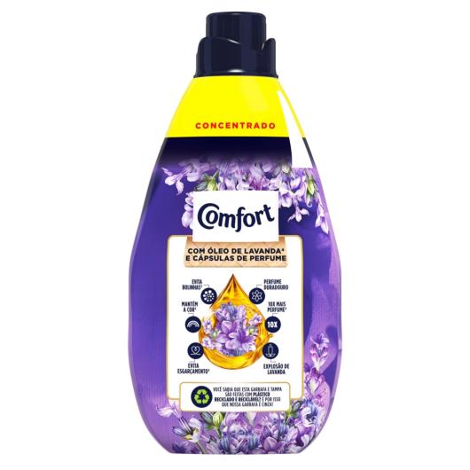 Amaciante de Roupa Concentrado Lavanda Comfort Frasco 1,5l Embalagem Econômica - Imagem em destaque