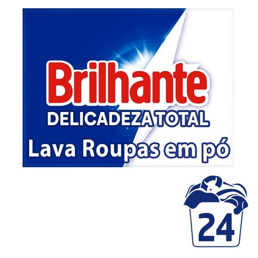Lava-Roupas Pó Roupas Brancas e Coloridas Brilhante Delicadeza Total Caixa 1,6kg - Imagem em destaque