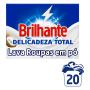 Lava-Roupas Pó Roupas Brancas e Coloridas Brilhante Delicadeza Total Caixa 1,6kg