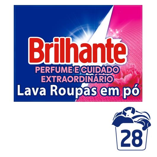 Lava-Roupas Pó Roupas Brancas e Coloridas Brilhante Cuidado Total Caixa 1,6kg - Imagem em destaque