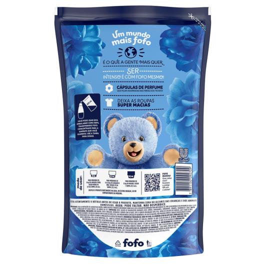 Amaciante de Roupa Concentrado Azul Tudão Fofo Sachê 900ml Refil - Imagem em destaque