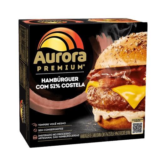 Hambúrguer Costela Aurora Premium 350g - Imagem em destaque