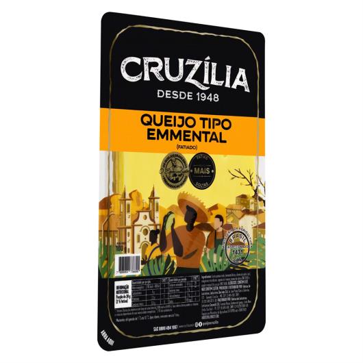 Queijo Emmental Fatiado Cruzília 100g - Imagem em destaque