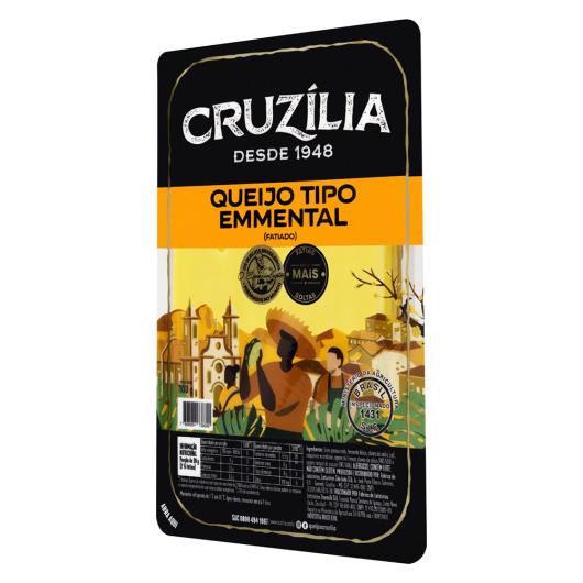 Queijo Emmental Fatiado Cruzília 100g - Imagem em destaque