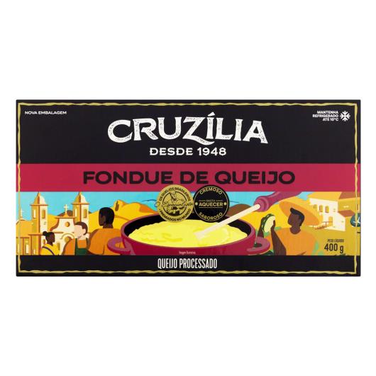 Fondue de Queijo Cruzília Caixa 400g - Imagem em destaque