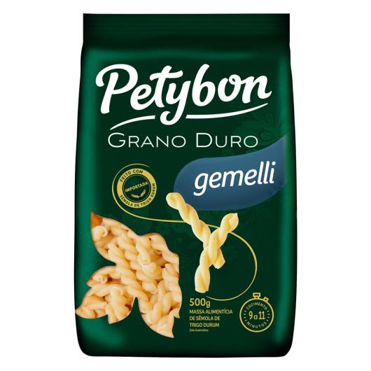 Macarrão de Sêmola de Trigo Grano Duro Gemelli Petybon Pacote 500g - Imagem em destaque