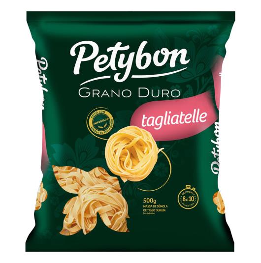 Macarrão de Sêmola de Trigo Grano Duro Tagliatelle Petybon Pacote 500g - Imagem em destaque