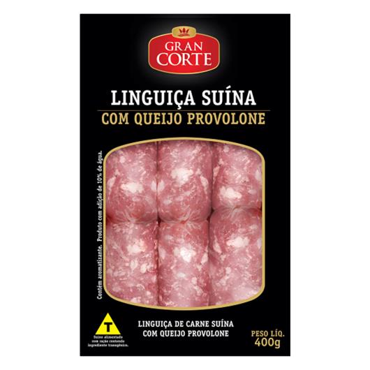 Linguiça suína com queijo provolone Gran Corte 400g - Imagem em destaque