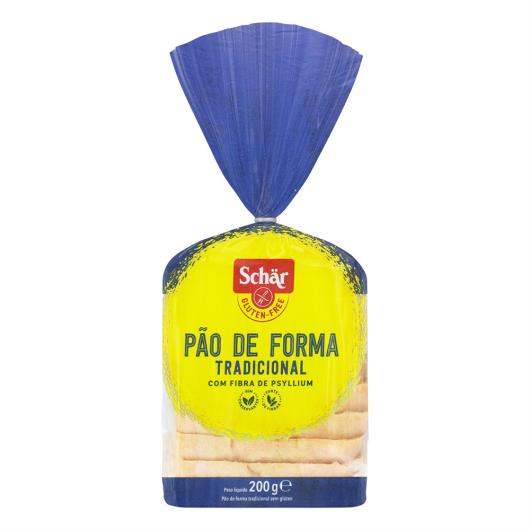 Pão de Forma Tradicional sem Glúten Schär Pacote 200g - Imagem em destaque