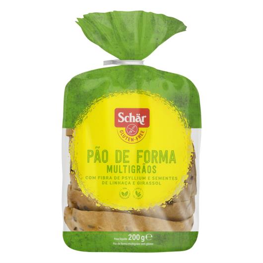 Pão de Forma Multigrãos sem Glúten Schär Pacote 200g - Imagem em destaque