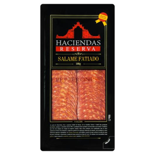 Salame Haciendas Reserva Tipo Pepperoni 100g - Imagem em destaque