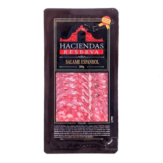 Salame Haciendas Reserva Espanhol Fatiado 100g - Imagem em destaque