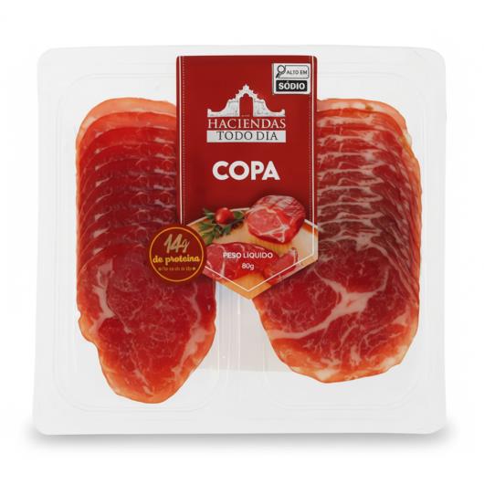 Copa fatiada Haciendas Todo Dia 80g - Imagem em destaque