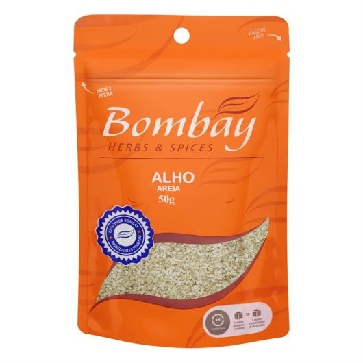 Alho Areia Desidratado Bombay Herbs & Spices Pouch 50g - Imagem em destaque