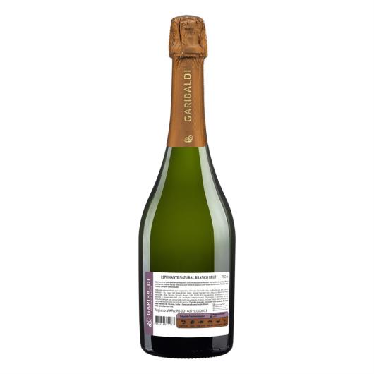 Espumante Brasileiro Branco Natural Brut Garibaldi Viognier Serra Gaúcha Garrafa 750ml - Imagem em destaque