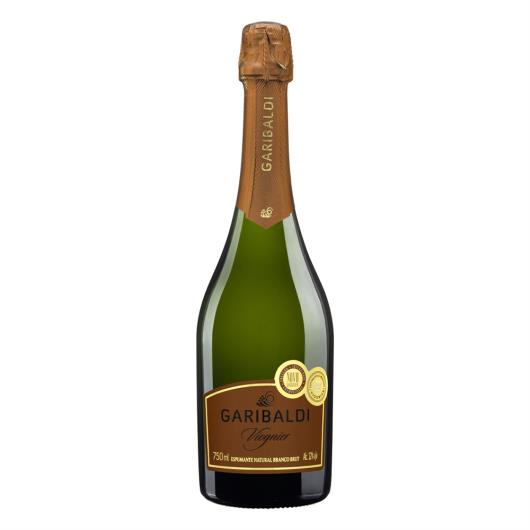 Espumante Brasileiro Branco Natural Brut Garibaldi Viognier Serra Gaúcha Garrafa 750ml - Imagem em destaque