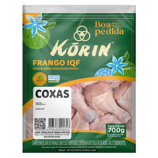 Coxa de Frango Congelada Korin Boa Pedida 700g - Imagem em destaque