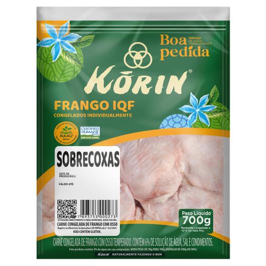 Sobrecoxa de Frango Congelada Korin Boa Pedida 700g - Imagem em destaque