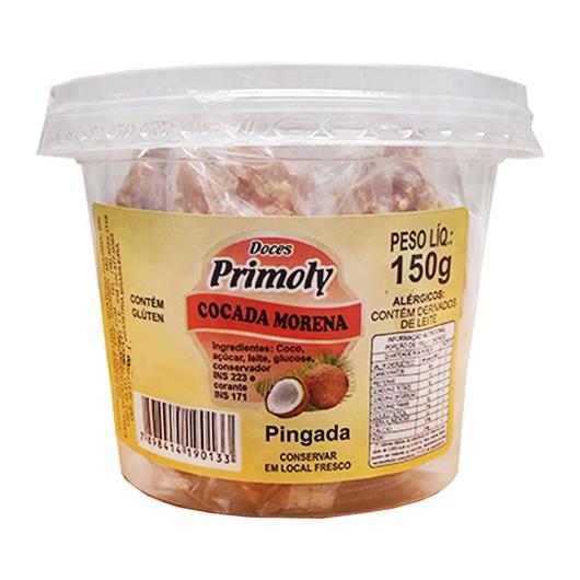 Cocada Primoly Morena 150g - Imagem em destaque