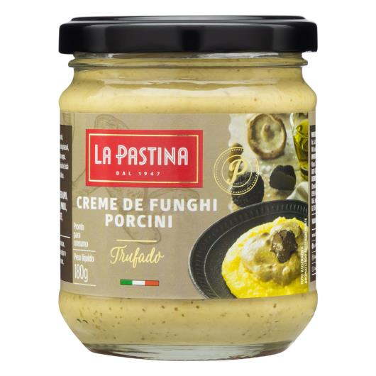 Creme Antepasto de Funghi Porcini Trufado La Pastina Vidro 180g - Imagem em destaque