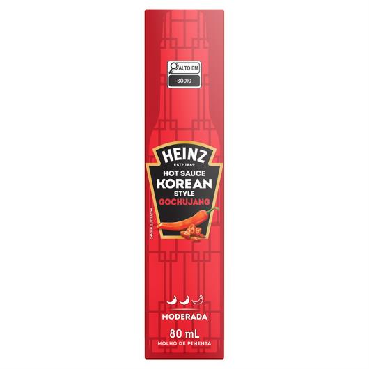 Molho de Pimenta Gochujang Moderada Heinz Korean Style Frasco 80ml - Imagem em destaque