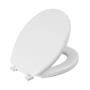 Assento Sanitário Almofadado Astra Branco Slim Unidade